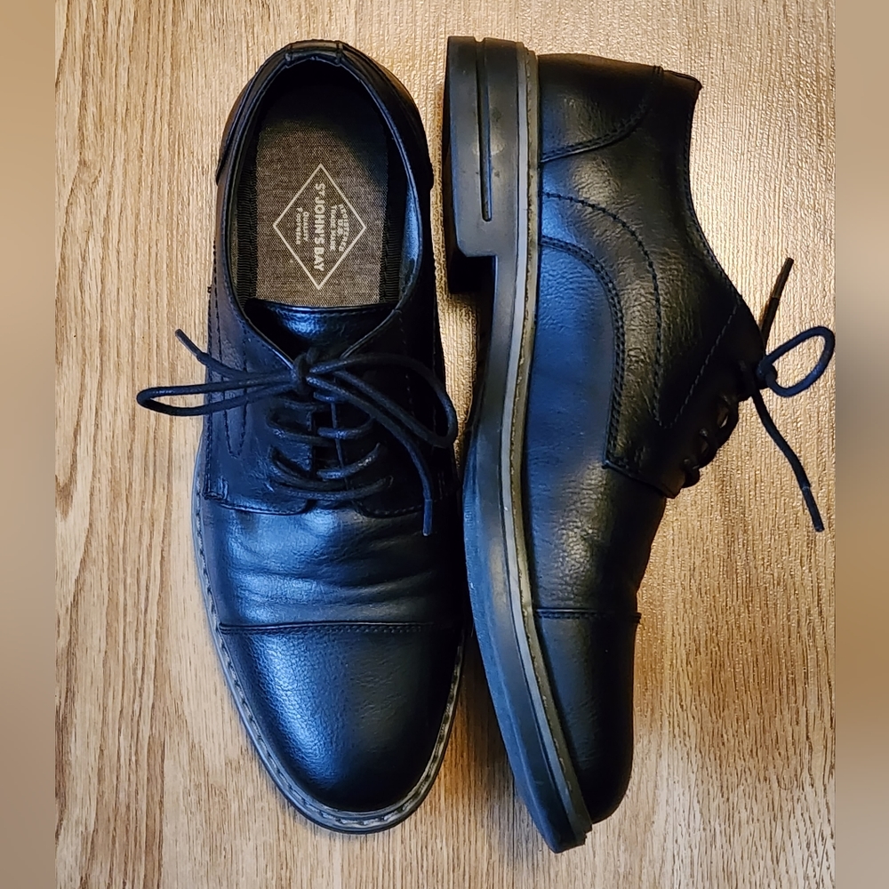 Black Oxfords St. Johns Bay Comfort Dress Shoe Loafer